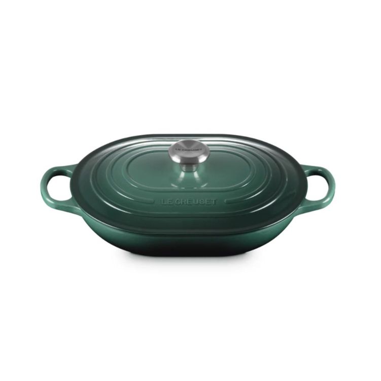 CACAROLA _OBLONG_31CM_ARTICHAUT_SIGNATURE_LECREUSET